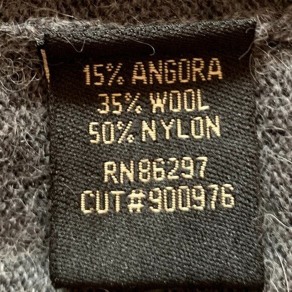 Wool bland  knit scoop neck tank top - Picture 4 of 6